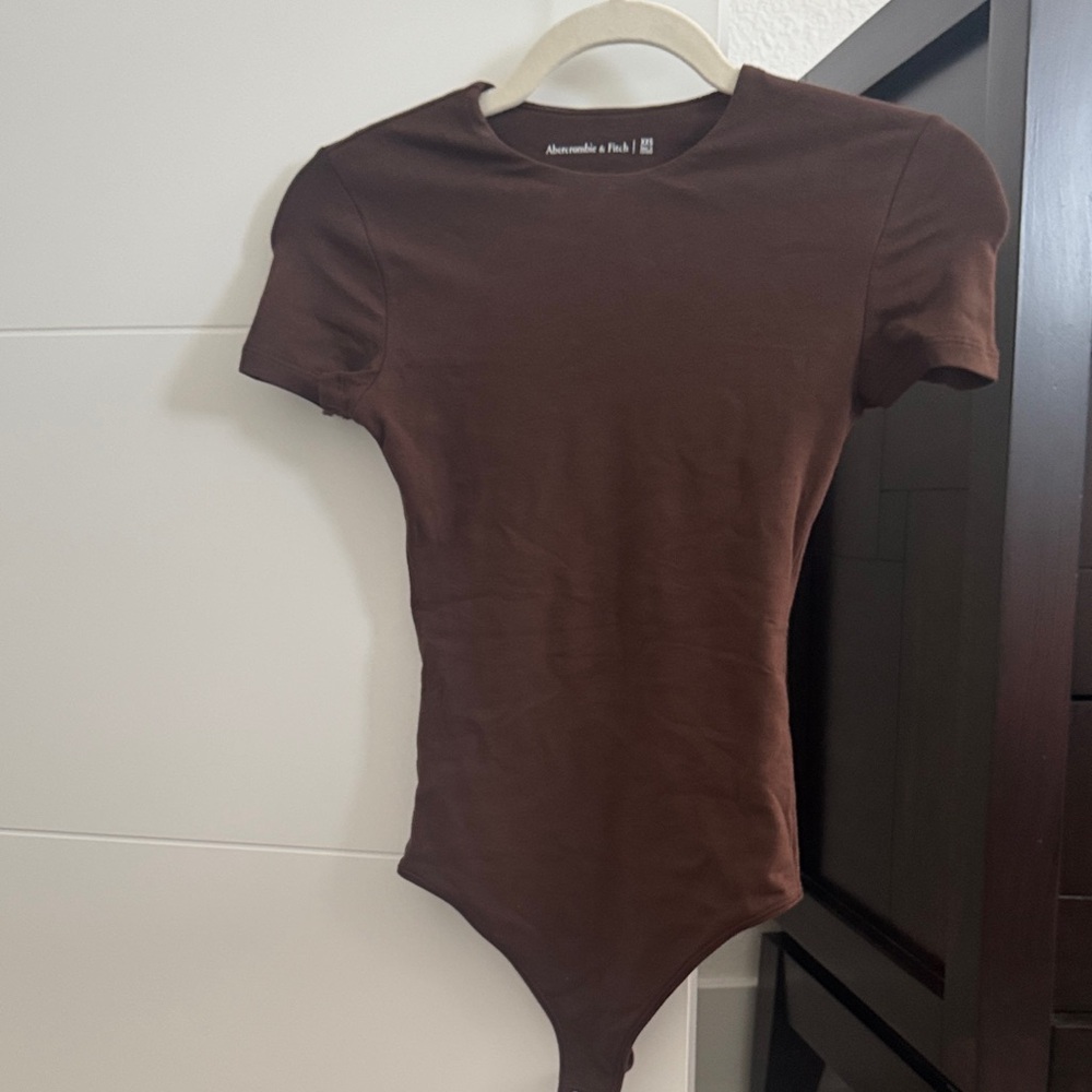 Abercrombie & Fitch Chocolate Brown Bodysuit